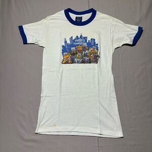 The Muppets Take Manhattan Promo Ringer T Shirt 1984 Jim Henson Rare Vintage